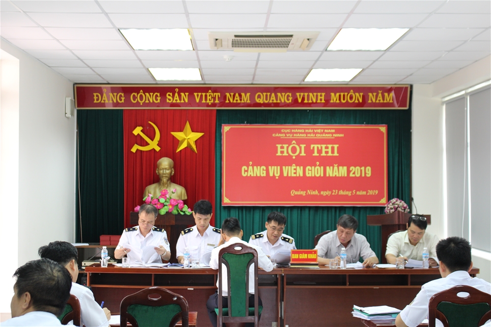 Hội thi Cảng vụ viên giỏi Cảng vụ HHQN lần thứ nhất năm 2019
