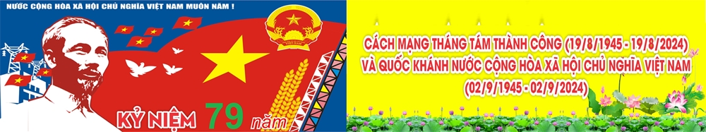 Chào mừng Cách mạng tháng Tám và Quốc khánh 02/9